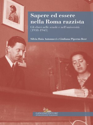 cover image of Sapere ed essere nella Roma razzista